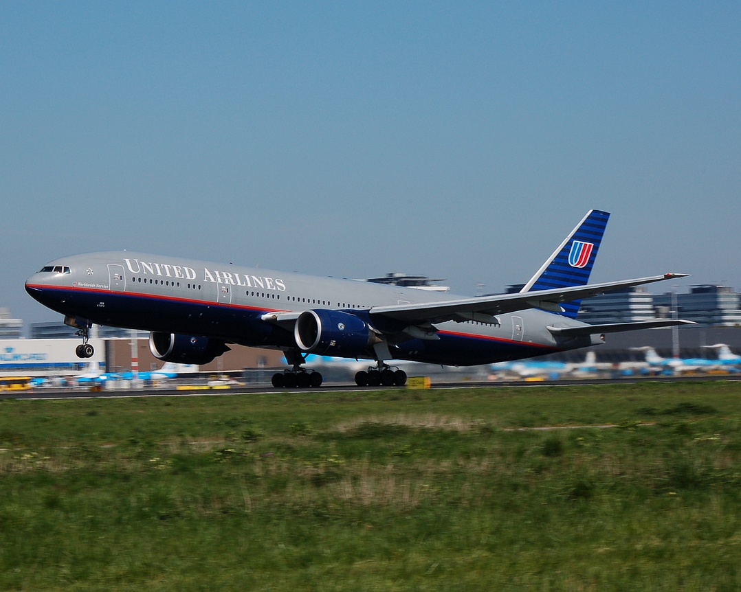 N328UA - 737-322 - United Airlines - AMS - 21-04-2007