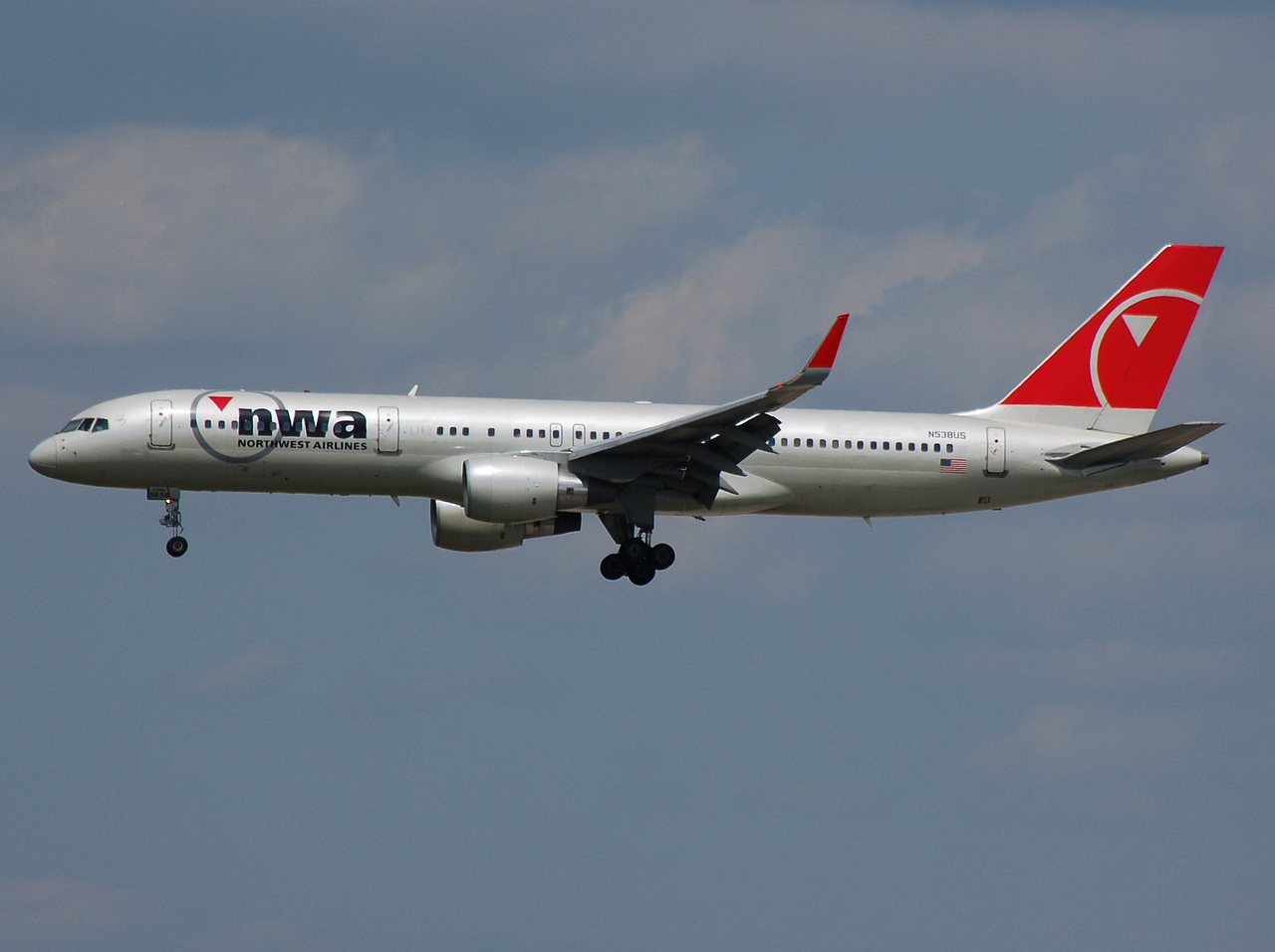 N538US - 757-251(WL) - Northwest Airlines - FRA - 08-07-2007