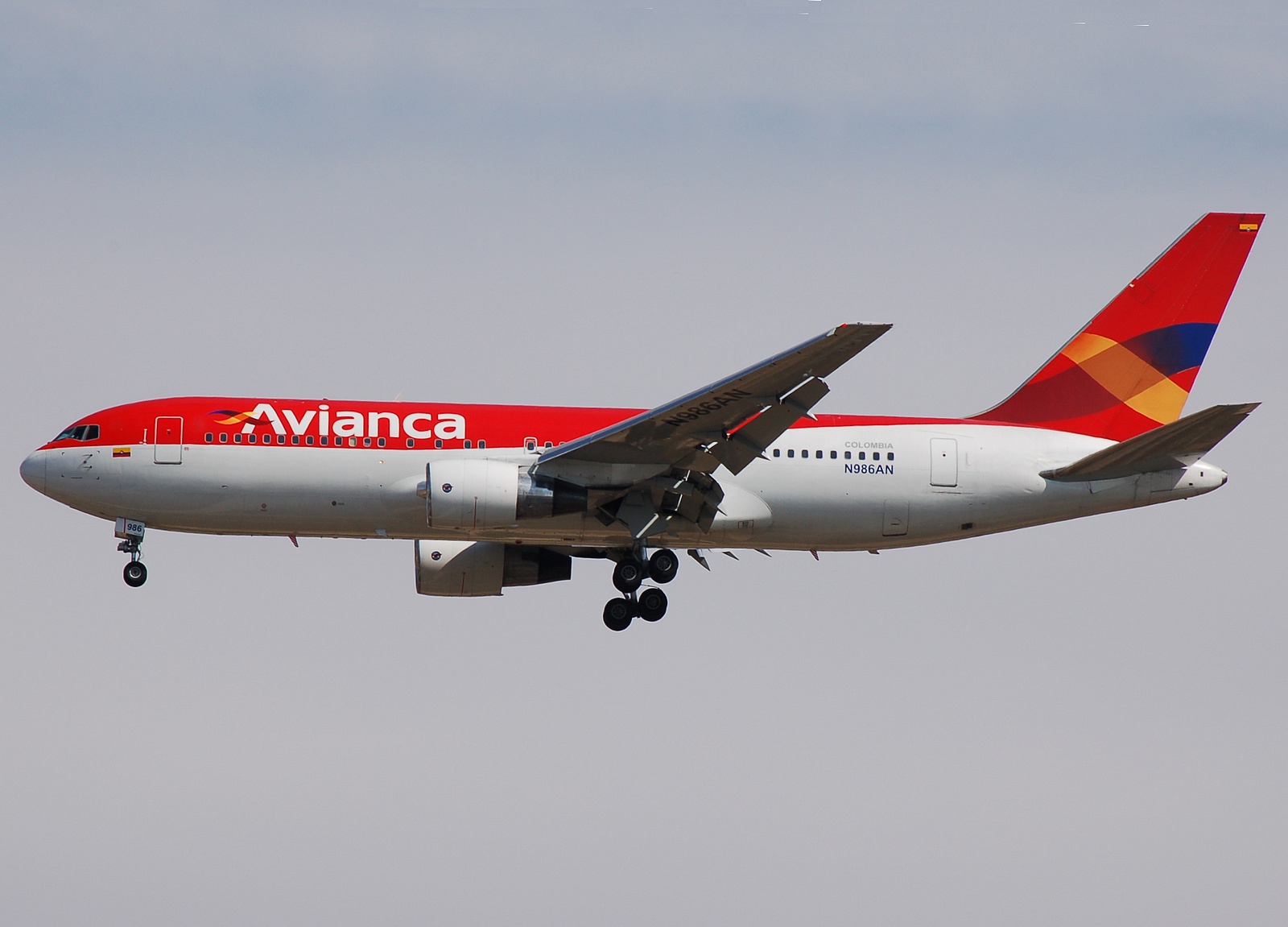 N986AN - 767-259(ER) - Avianca - MAD - 07-10-2007