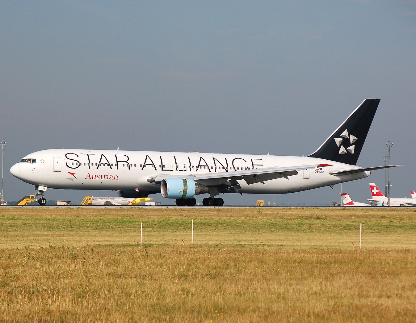 OE-LAY - 767-3Z9(ER) - Austrian Airlines - VIE - 09-08-2007
