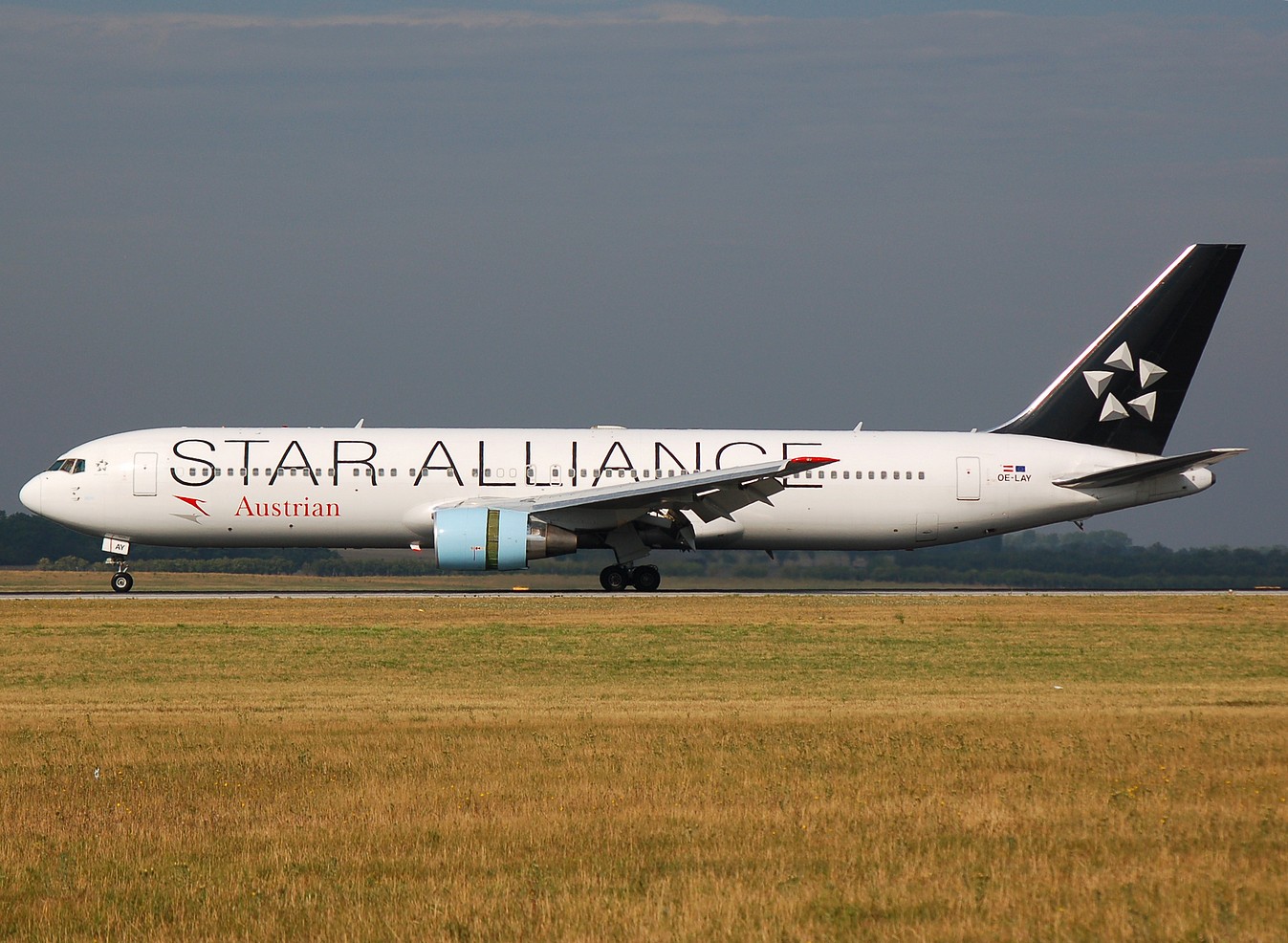 OE-LAY - 767-3Z9(ER) - Austrian Airlines - VIE - 09-08-2007b