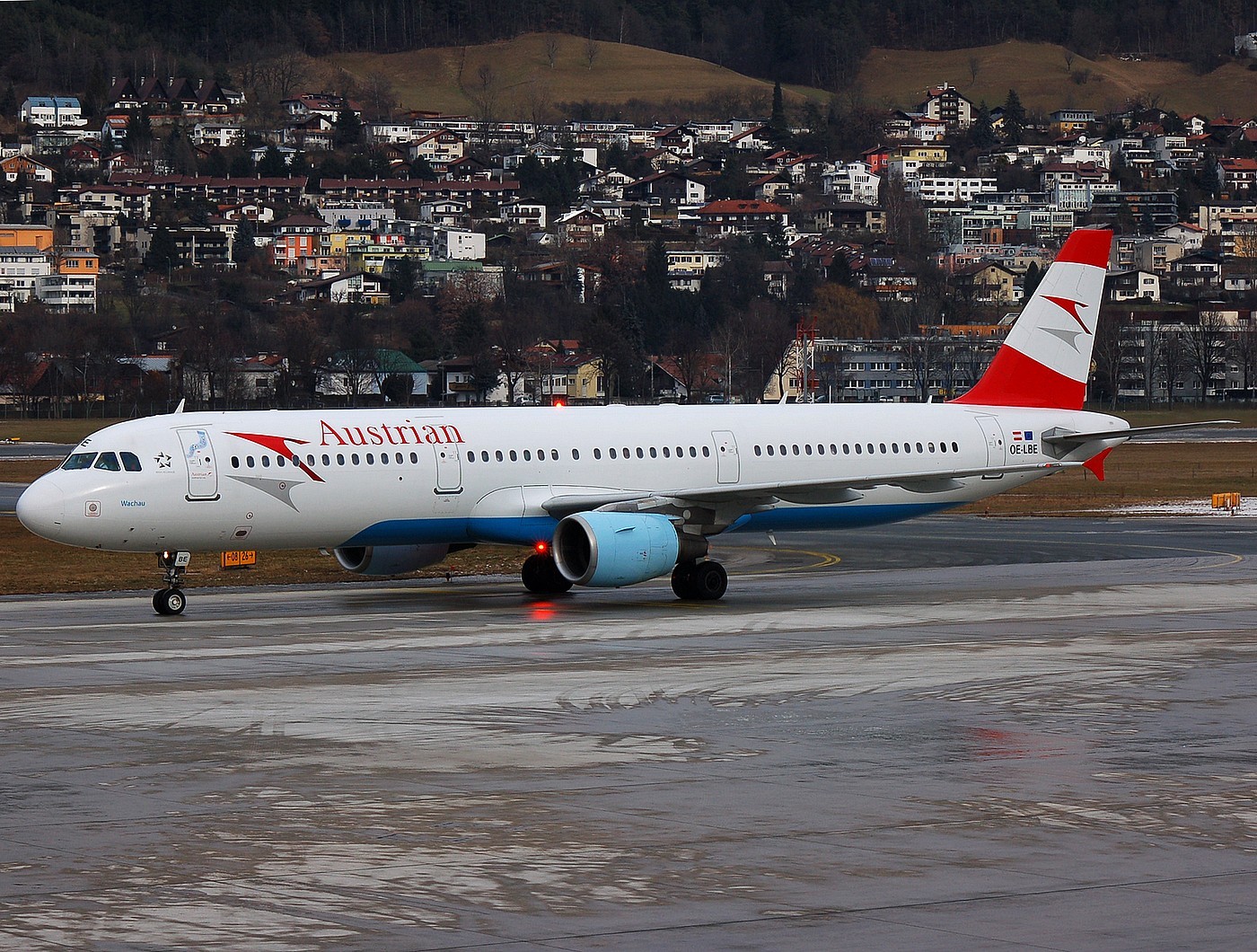OE-LBE - A321-211 - Austrian Airlines - INN - 05-01-2008