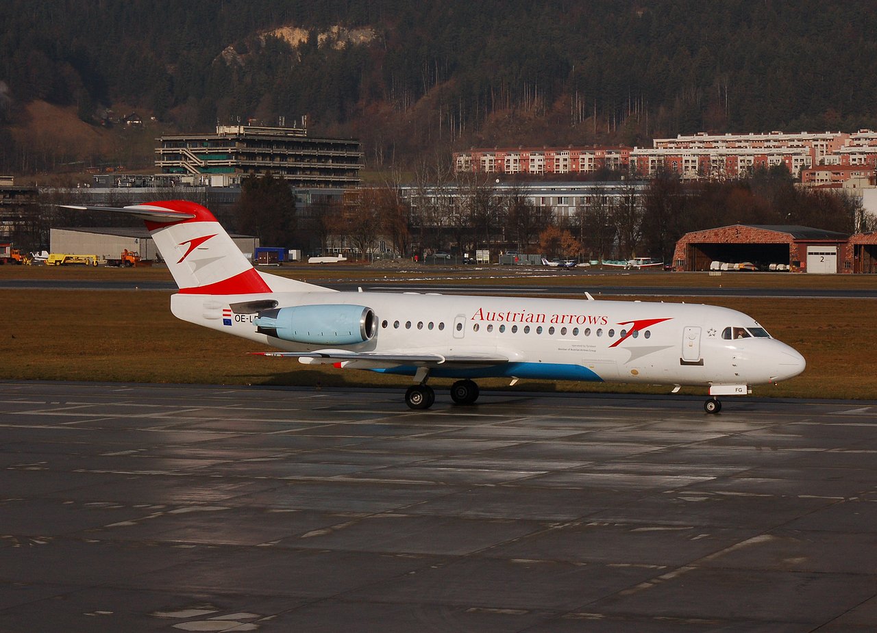 OE-LFG - Fokker 70 - Austrian Arrows - INN - 06-01-2007