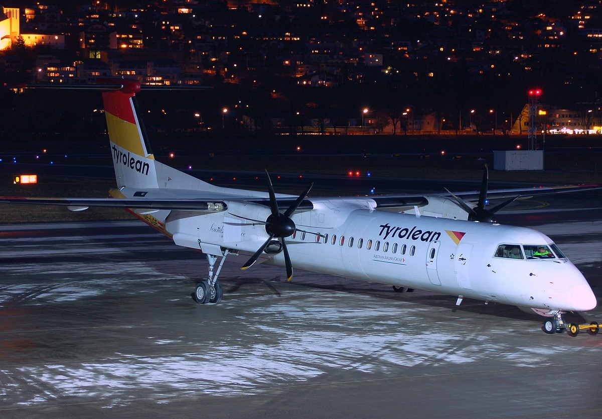 OE-LGF - DHC-8-402 - Tyrolean Airways - INN - 05-01-2008