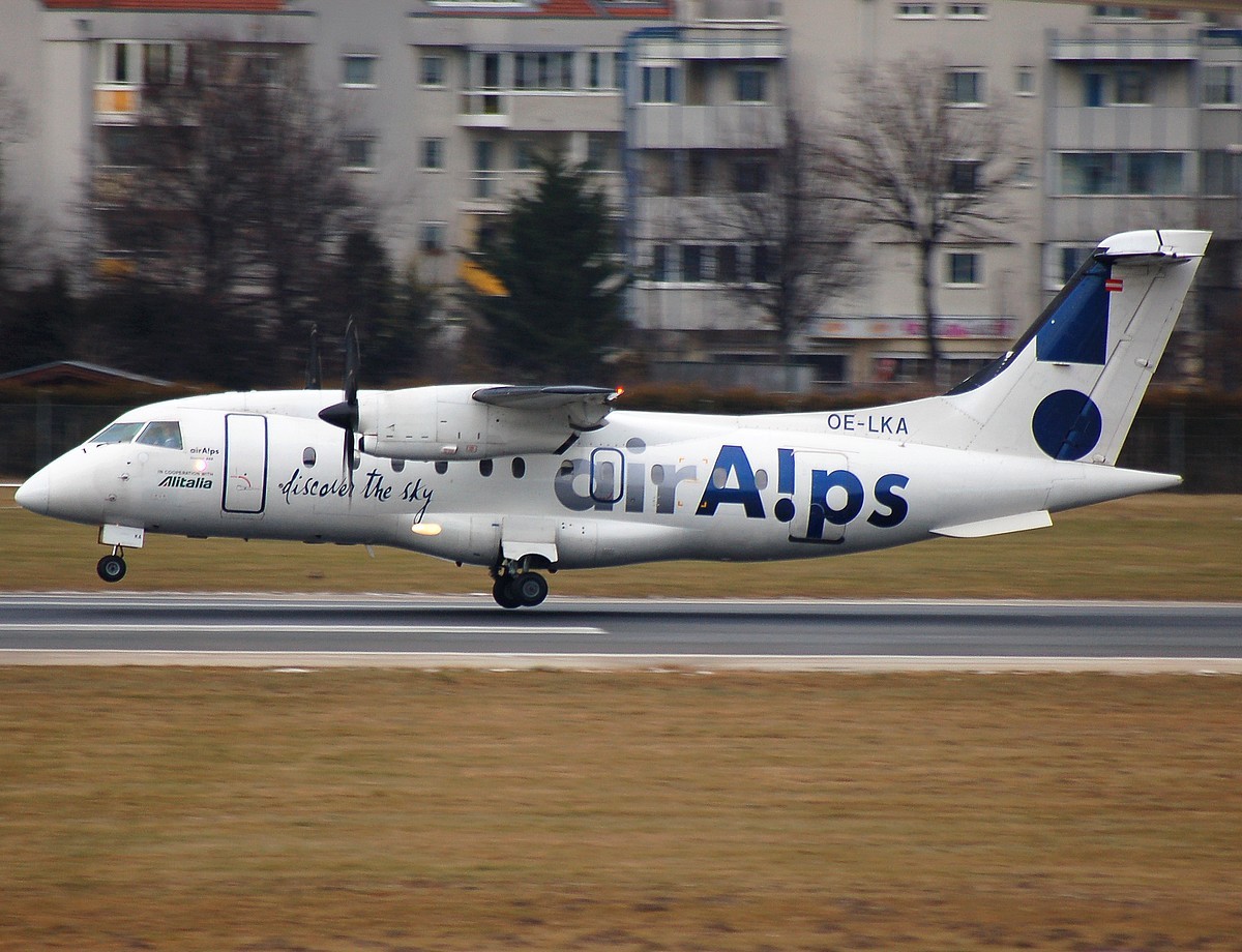 OE-LKA - Dornier 328-110 - Air Alps Aviation - INN - 05-01-2008