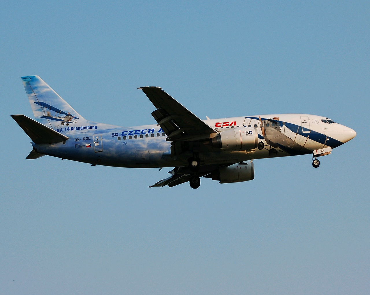 OK-DGL - 737-55S - CSA Czech Airlines - BRU - 02-06-2007