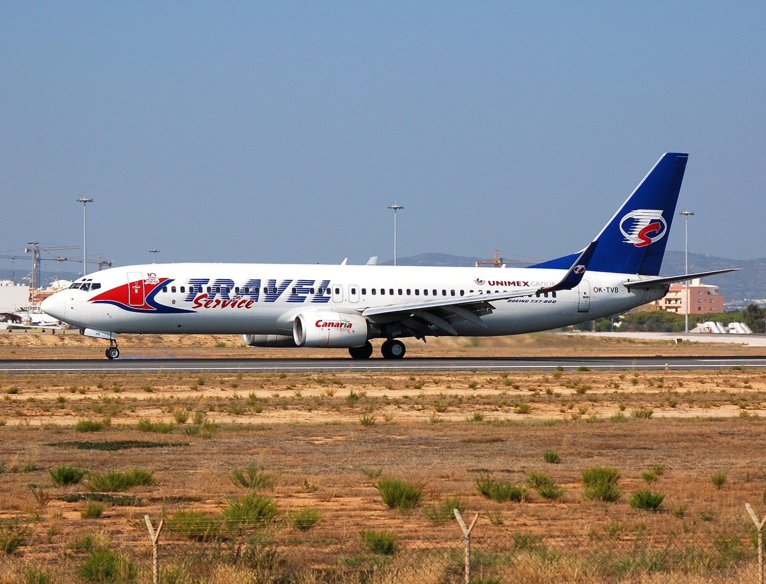 OK-TVB - 737-8CX(WL) - Travel Service - FAO - 30-08-2007