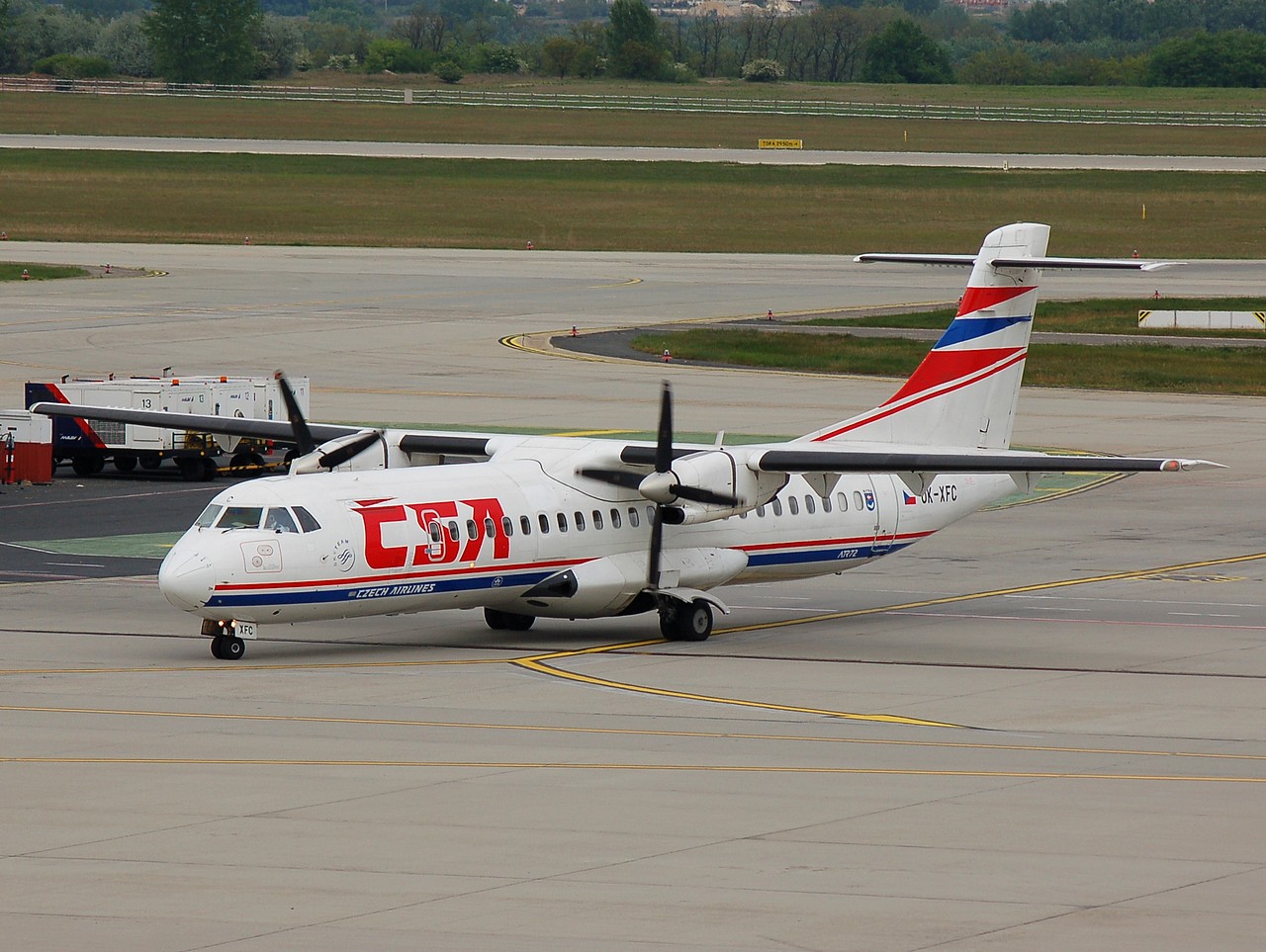 OK-XFC - ATR 72-202 - CSA Czech Airlines - BUD - 03-05-2007b