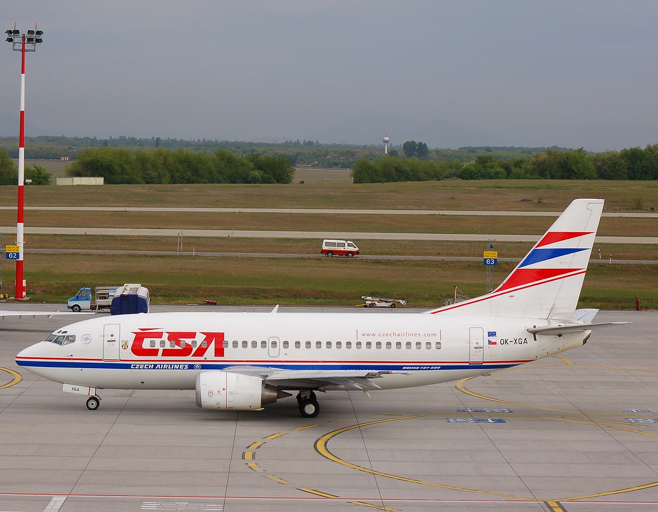 OK-XGA - 737-55S - CSA Czech Airlines - BUD - 03-05-2007