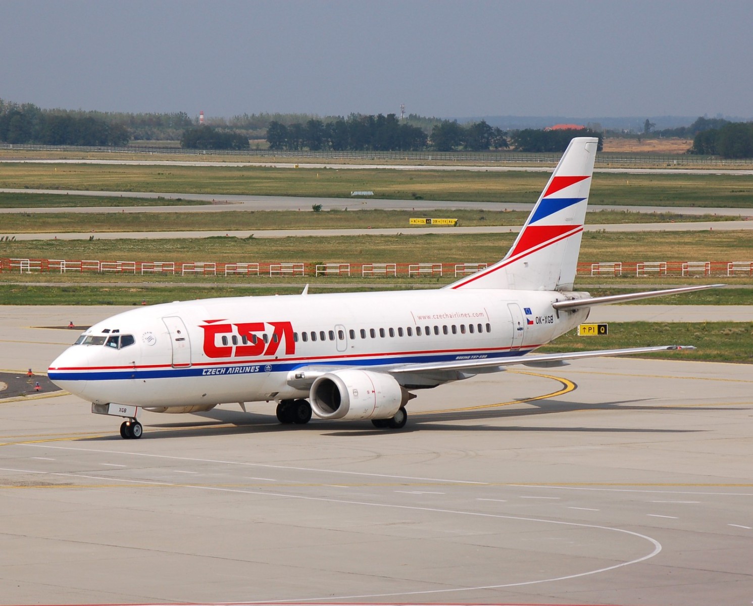 OK-XGB - 737-55S - CSA Czech Airlines - BUD - 28-08-2007