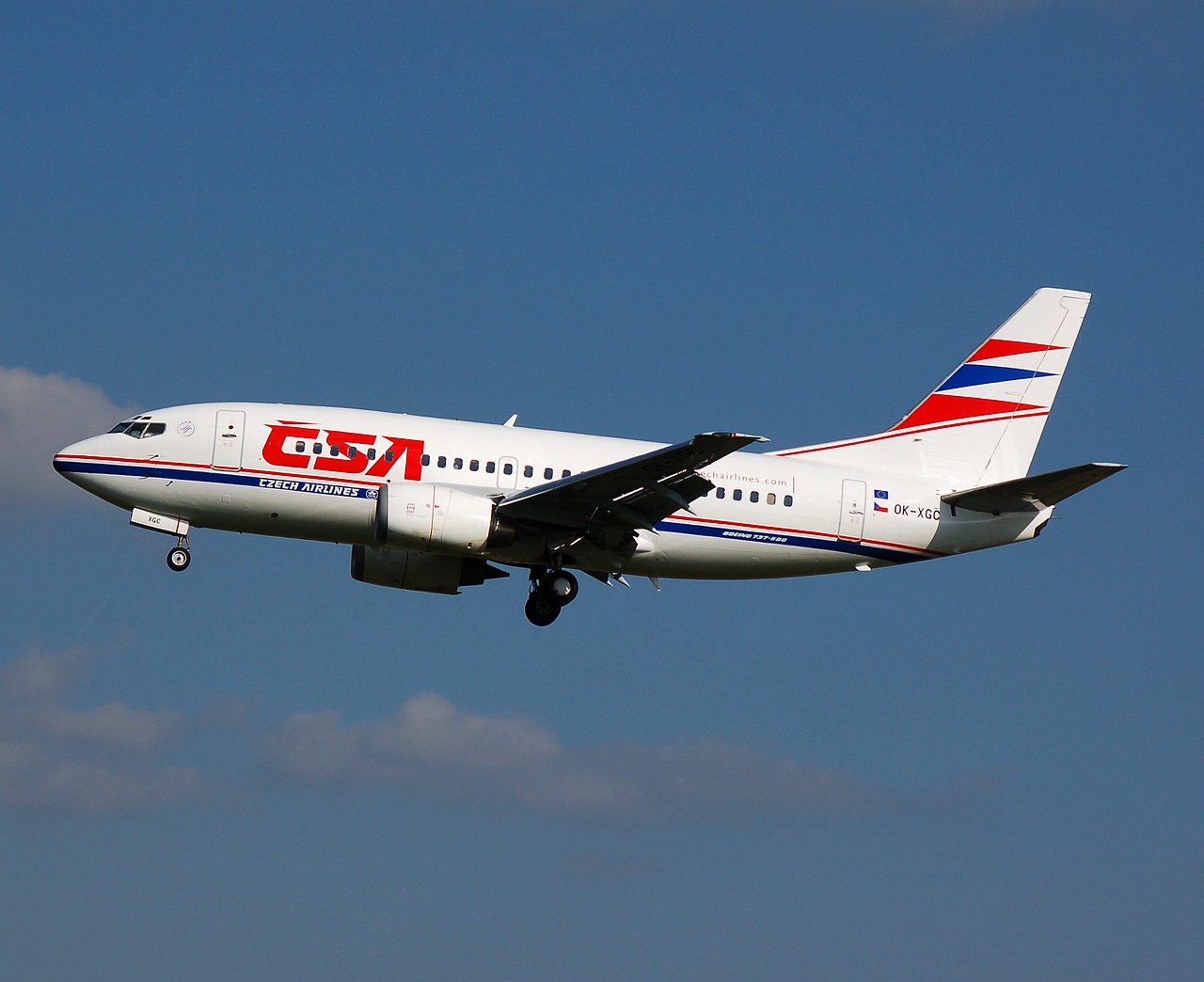 OK-XGC - 737-55S - CSA Czech Airlines - BRU - 20-04-2007