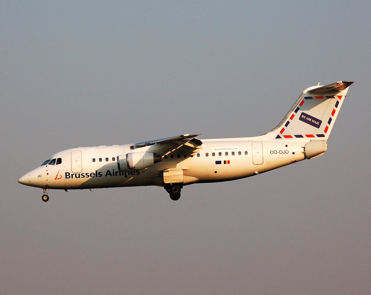 OO-DJO - RJ85 - Brussels Airlines - BRU - 27-03-2007