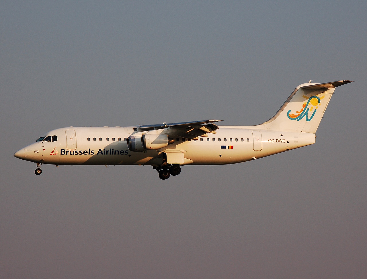 OO-DWC - RJ100 - Brussels Airlines - BRU - 27-03-2007