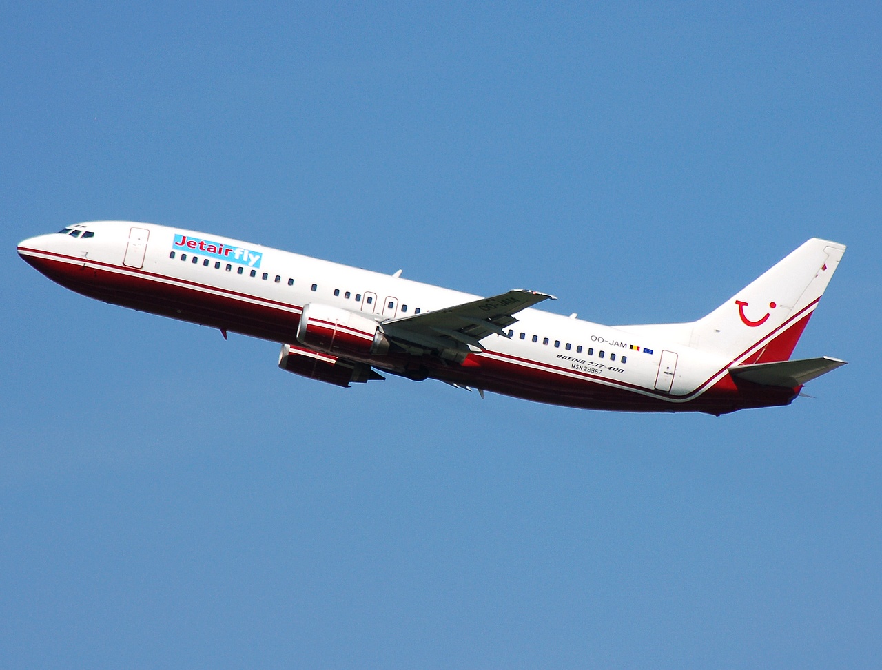 OO-JAM - 737-46J - JetairFly - BRU - 11-08-2007