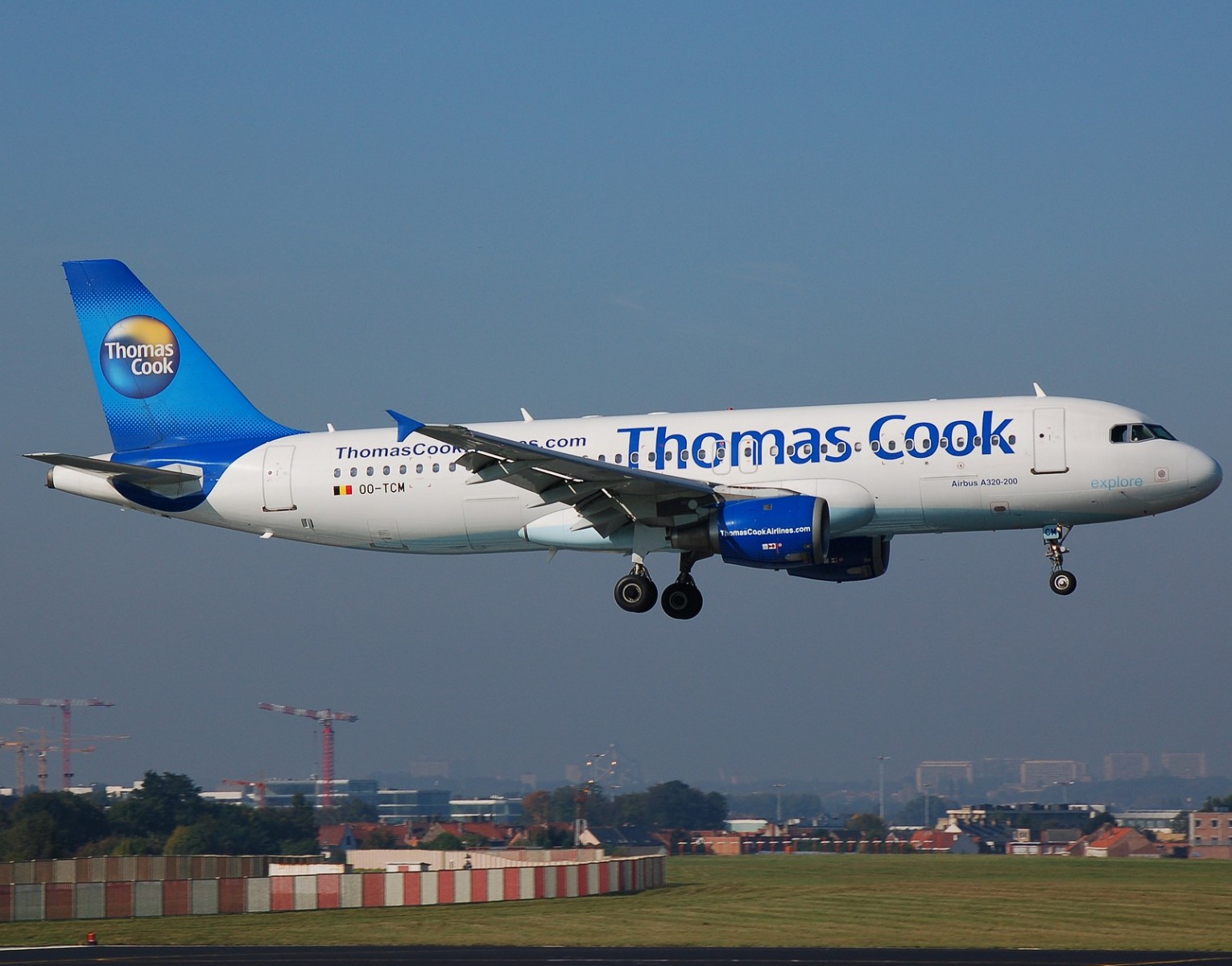 OO-TCM - A320-211 - Thomas Cook Airlines - BRU - 06-10-2007
