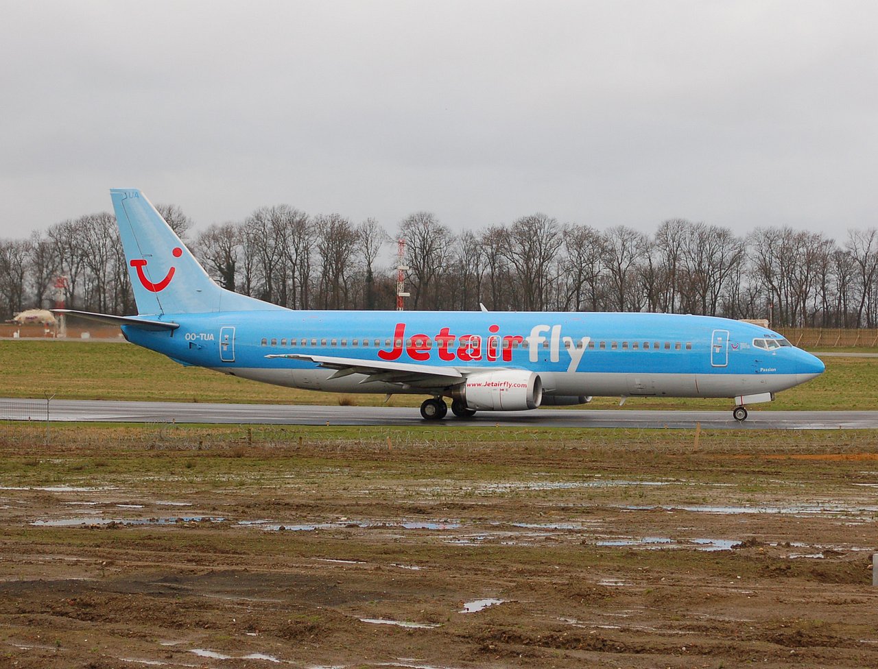 OO-TUA - 737-4K5 - JetairFly - CRL - 11-02-2007