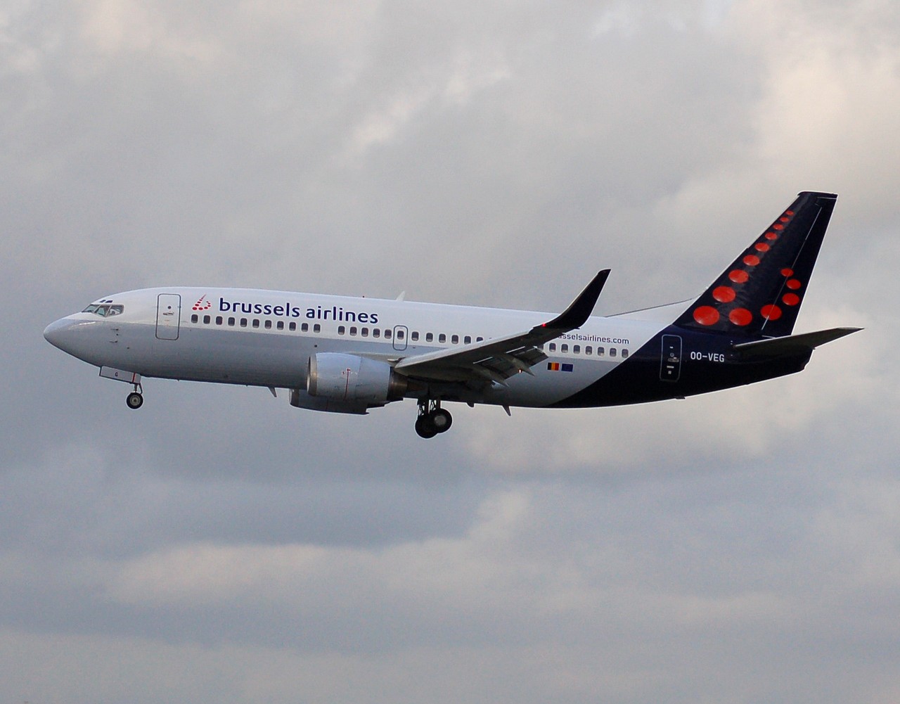 OO-VEG - 737-36N(WL) - Brussels Airlines - CRL - 09-01-2007