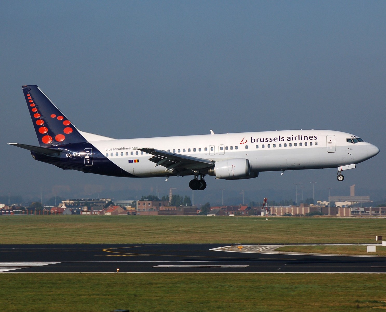 OO-VEJ - 737-405 - Brussels Airlines - BRU - 06-10-2007