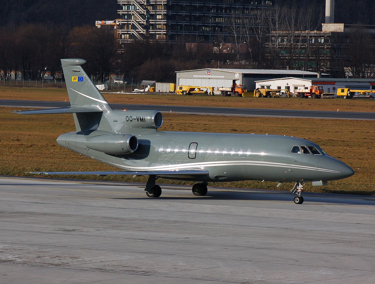 OO-VMI - Dassault Falcon 900DX - Flying Service NV - INN - 06-01-2007