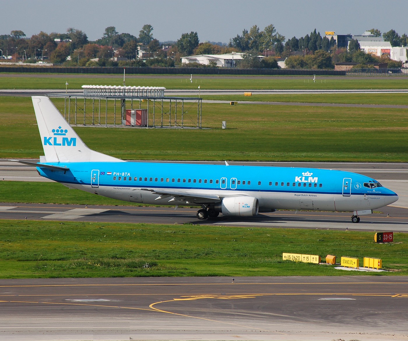 PH-BTA - 737-406 - KLM Royal Dutch Airlines - WAW - 20-09-2007
