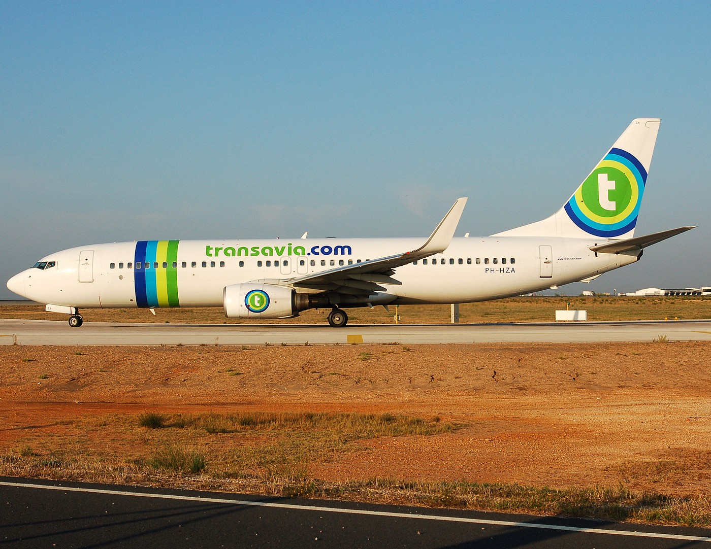 PH-HZA - 737-8K2(WL) - Transavia - FAO - 31-08-2007