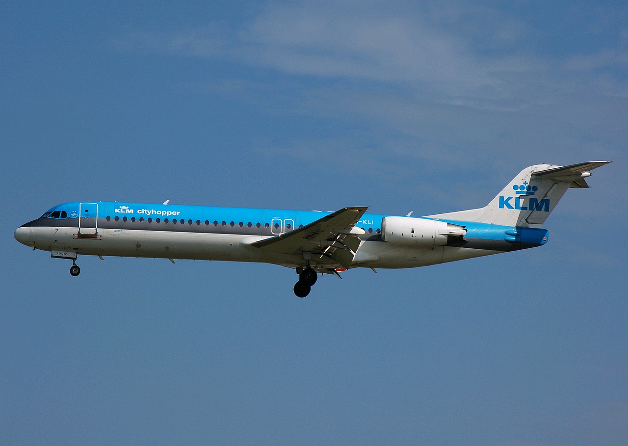 PH-KLI - Fokker 100 - KLM Cityhopper - FRA - 22-05-2007