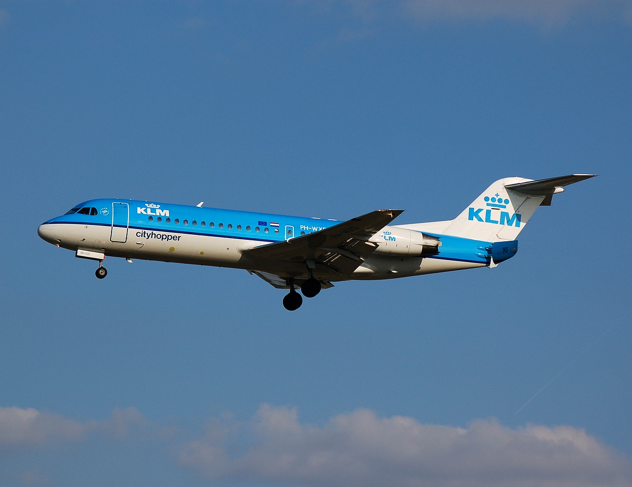 PH-WXD - Fokker 70 - KLM Cityhopper - BRU - 20-04-2007