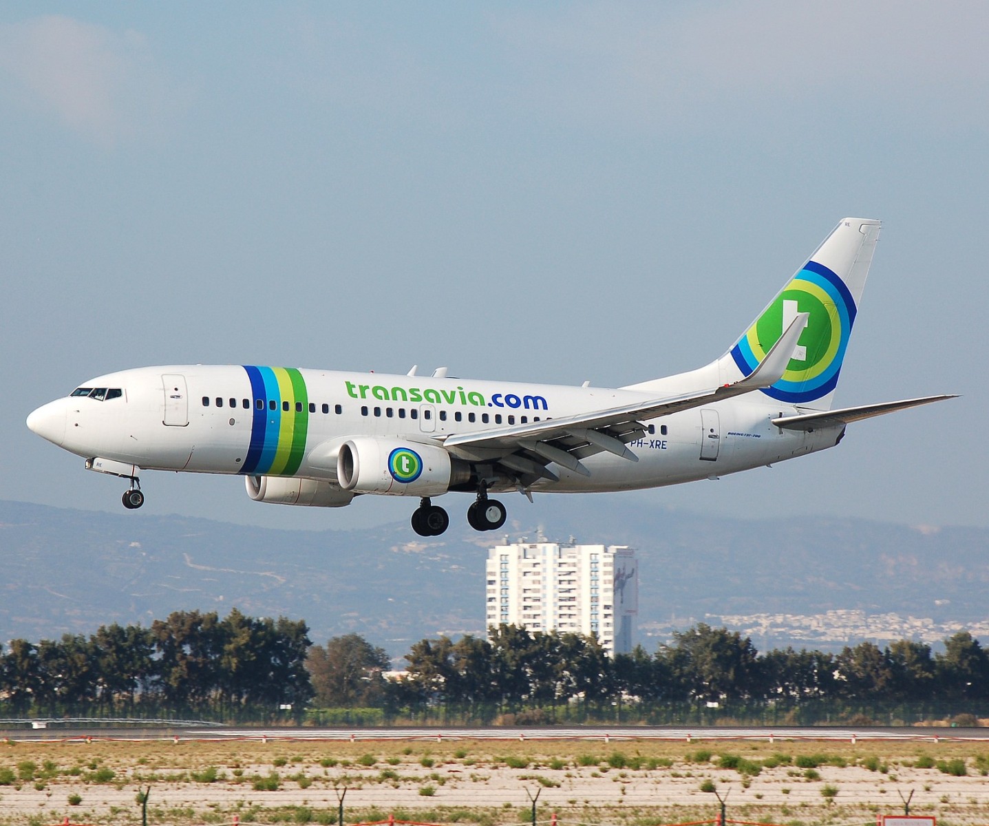 PH-XRE - 737-7K2(WL) - Transavia - FAO - 31-08-2007