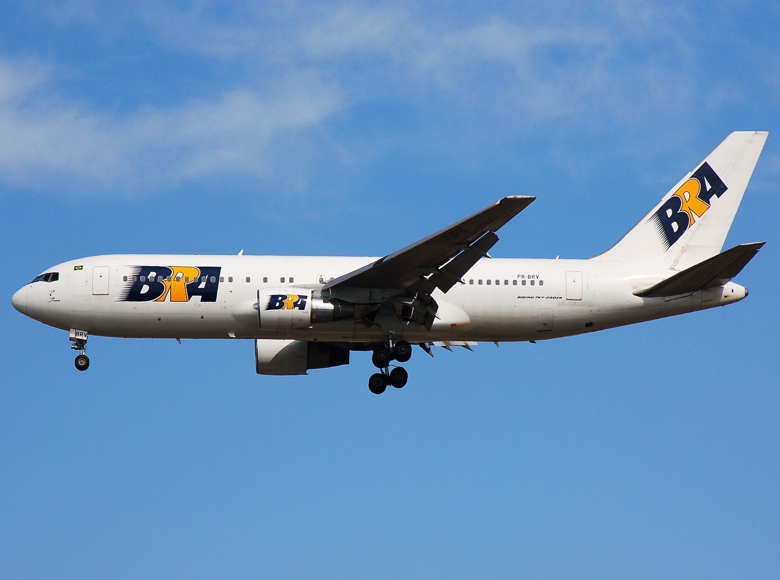 PR-BRV - 767-231(ER) - BRA Transportes Aereos - MAD - 07-10-2007