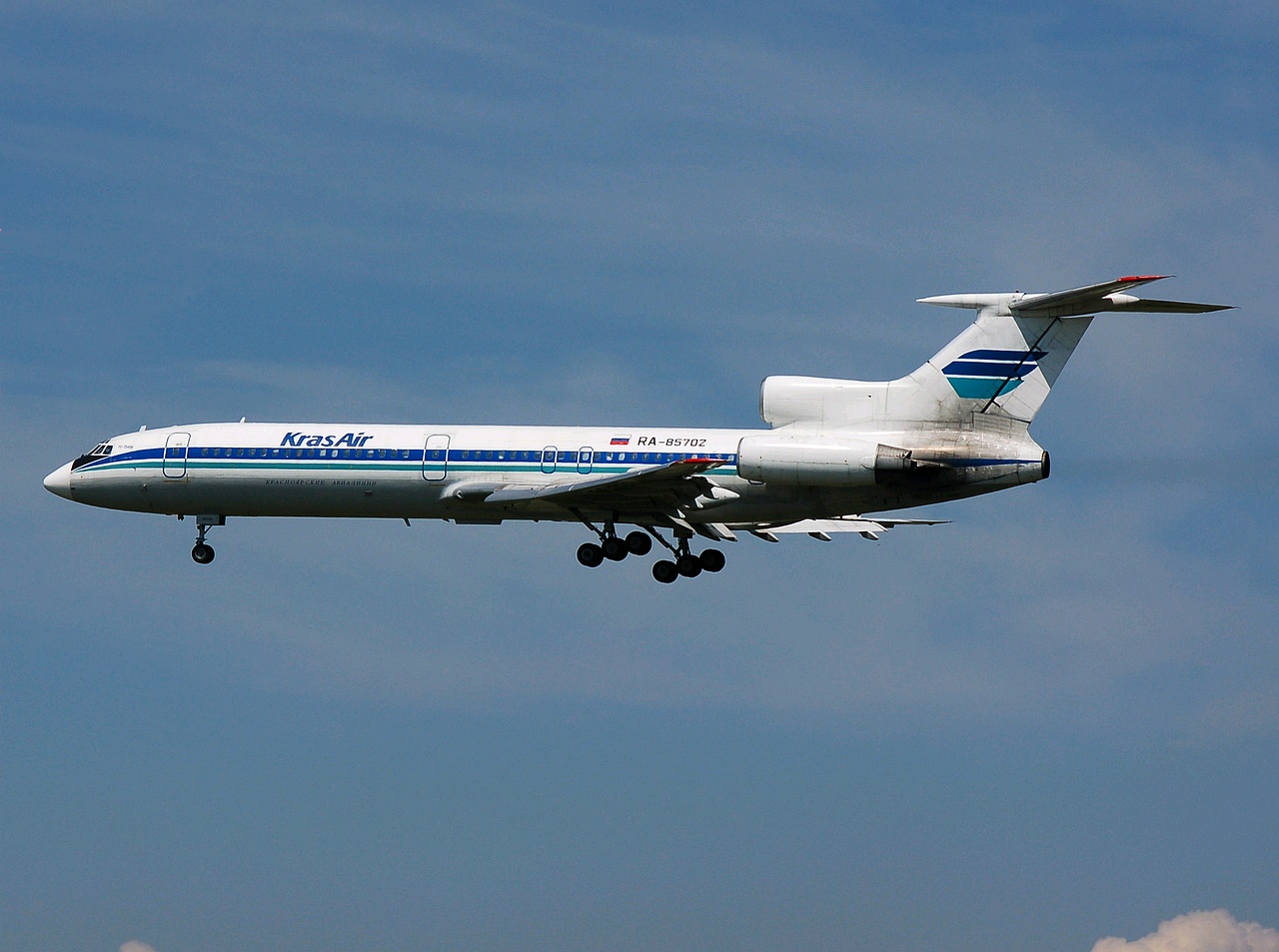 RA-85702 - Tu-154-M - KrasAir - FRA - 21-05-2007