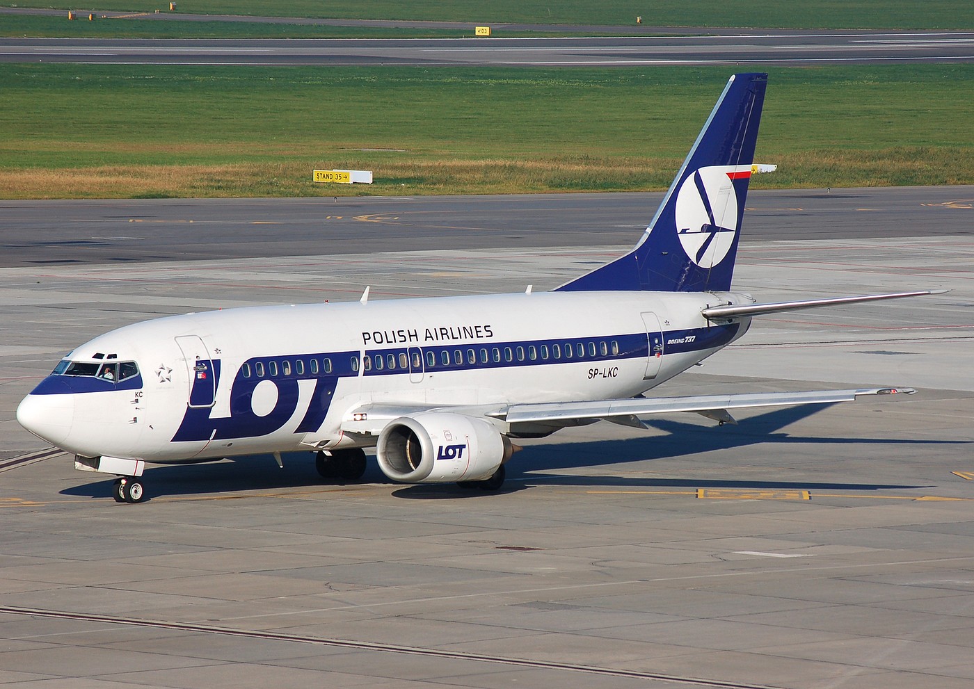 SP-LKC - 737-55D - LOT _ Polish Airlines - WAW - 20-09-2007