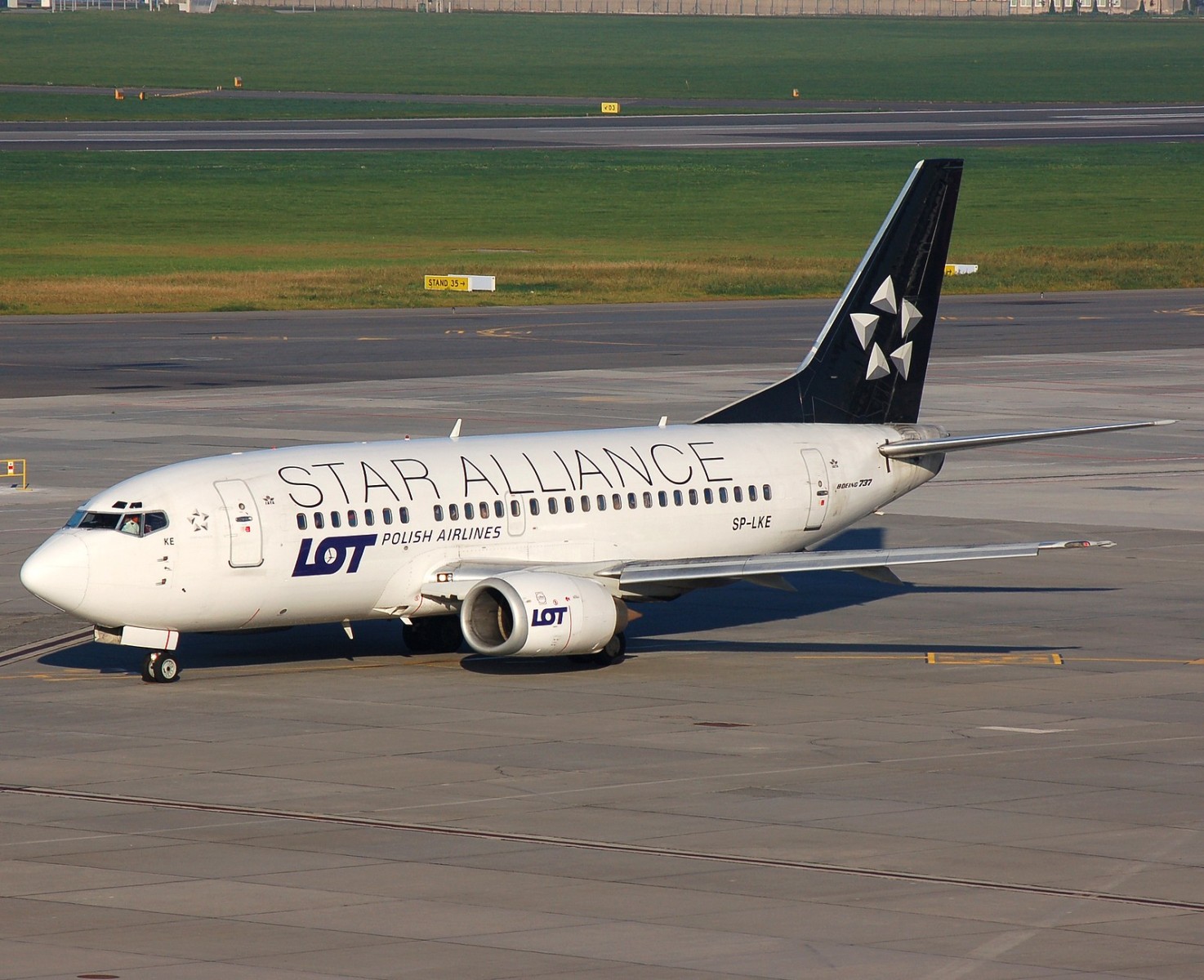 SP-LKE - 737-55D - LOT _ Polish Airlines - WAW - 20-09-2007