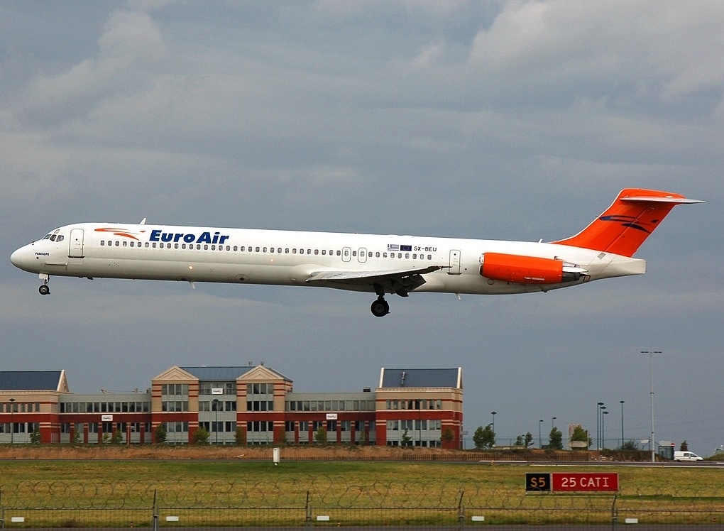SX-BEU - MD-83 - Euroair Transport - CRL - 24-09-2007