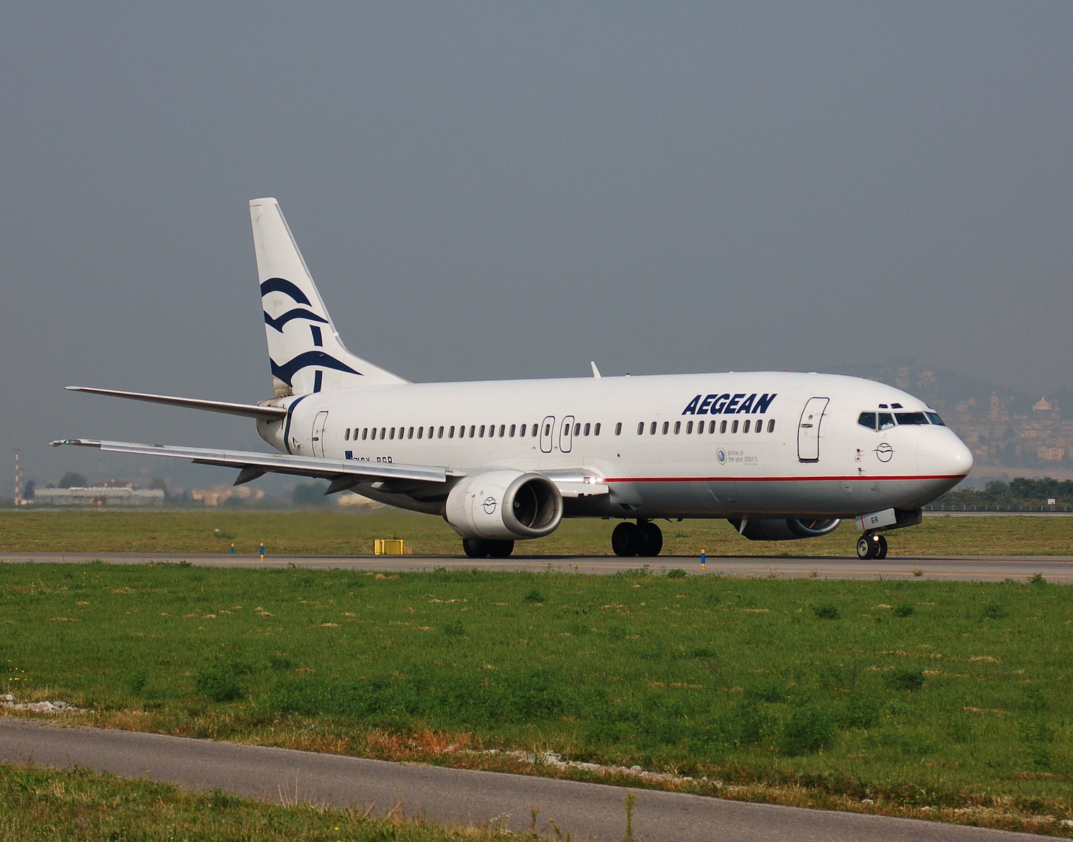 SX-BGR - 737-408 - Aegean Airlines - BGY - 25-09-2007b
