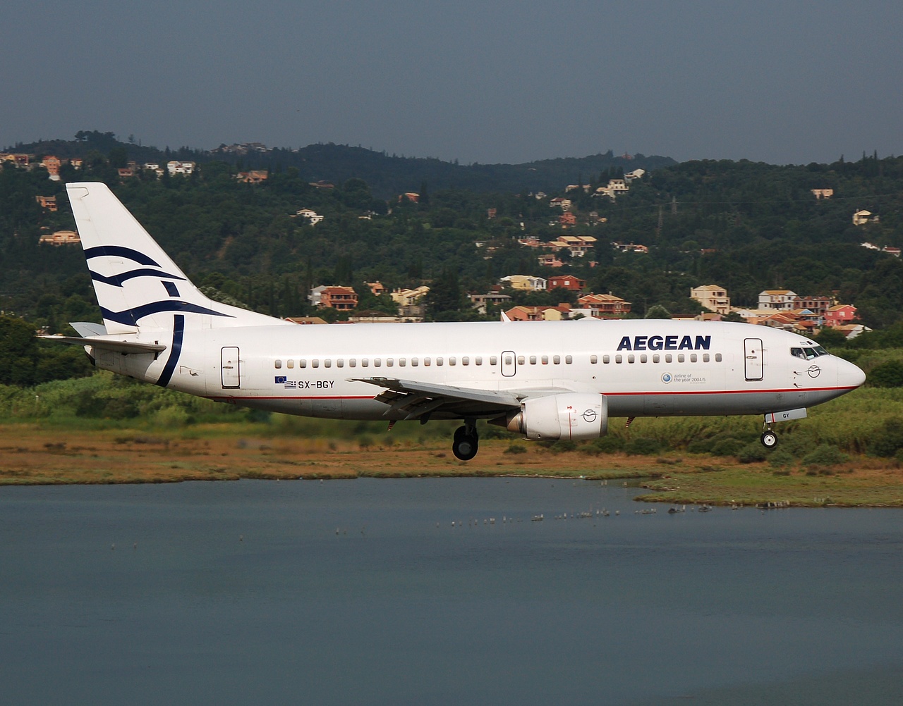 SX-BGY - 737-31S - Aegean Airlines - CFU - 26-06-2007