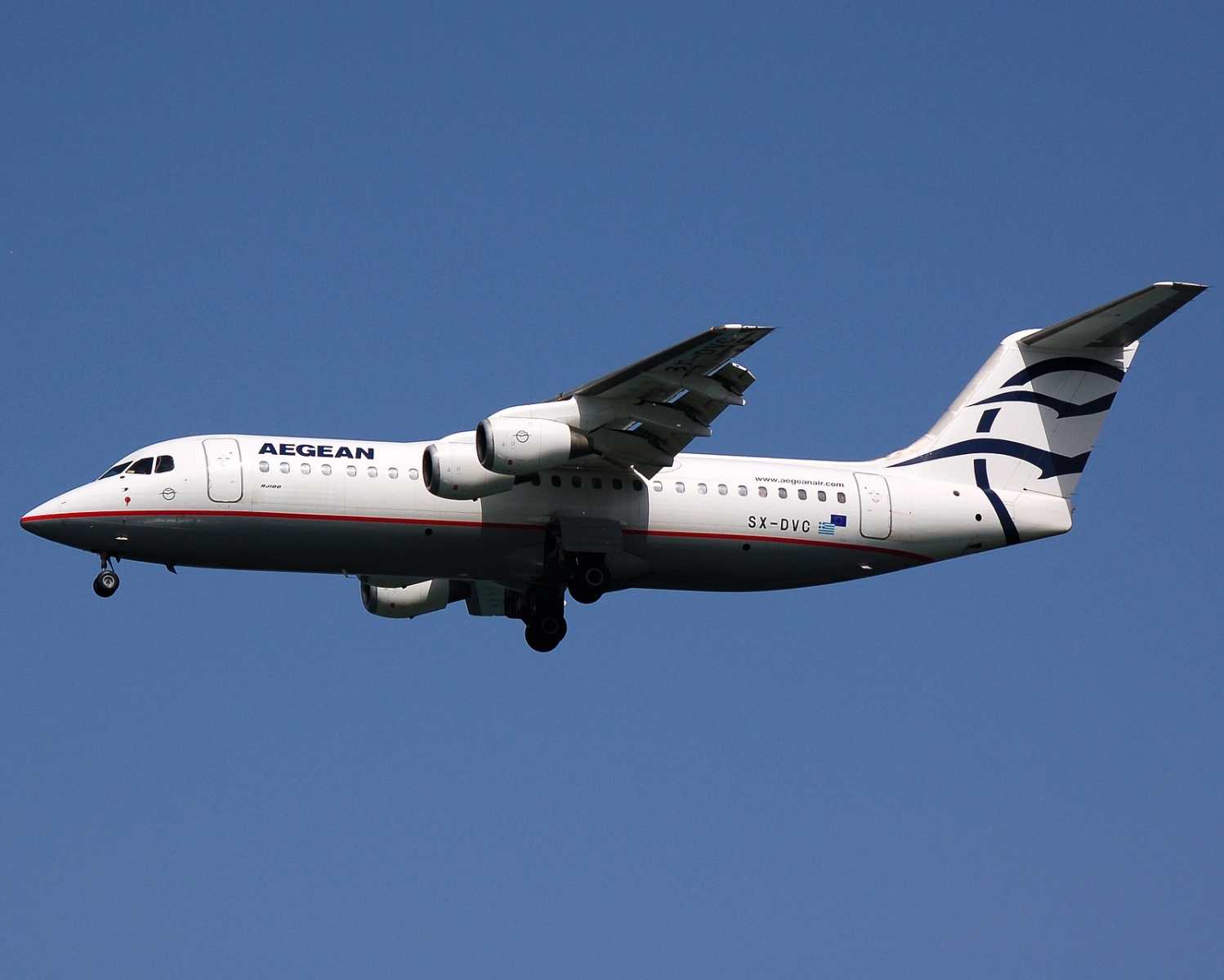 SX-DVC - RJ100 - Aegean Airlines - CFU - 25-06-2007