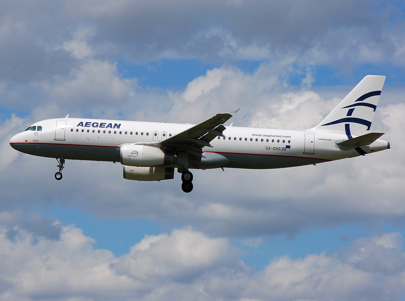 SX-DVG - A320-232 - Aegean Airlines - FRA - 07-07-2007