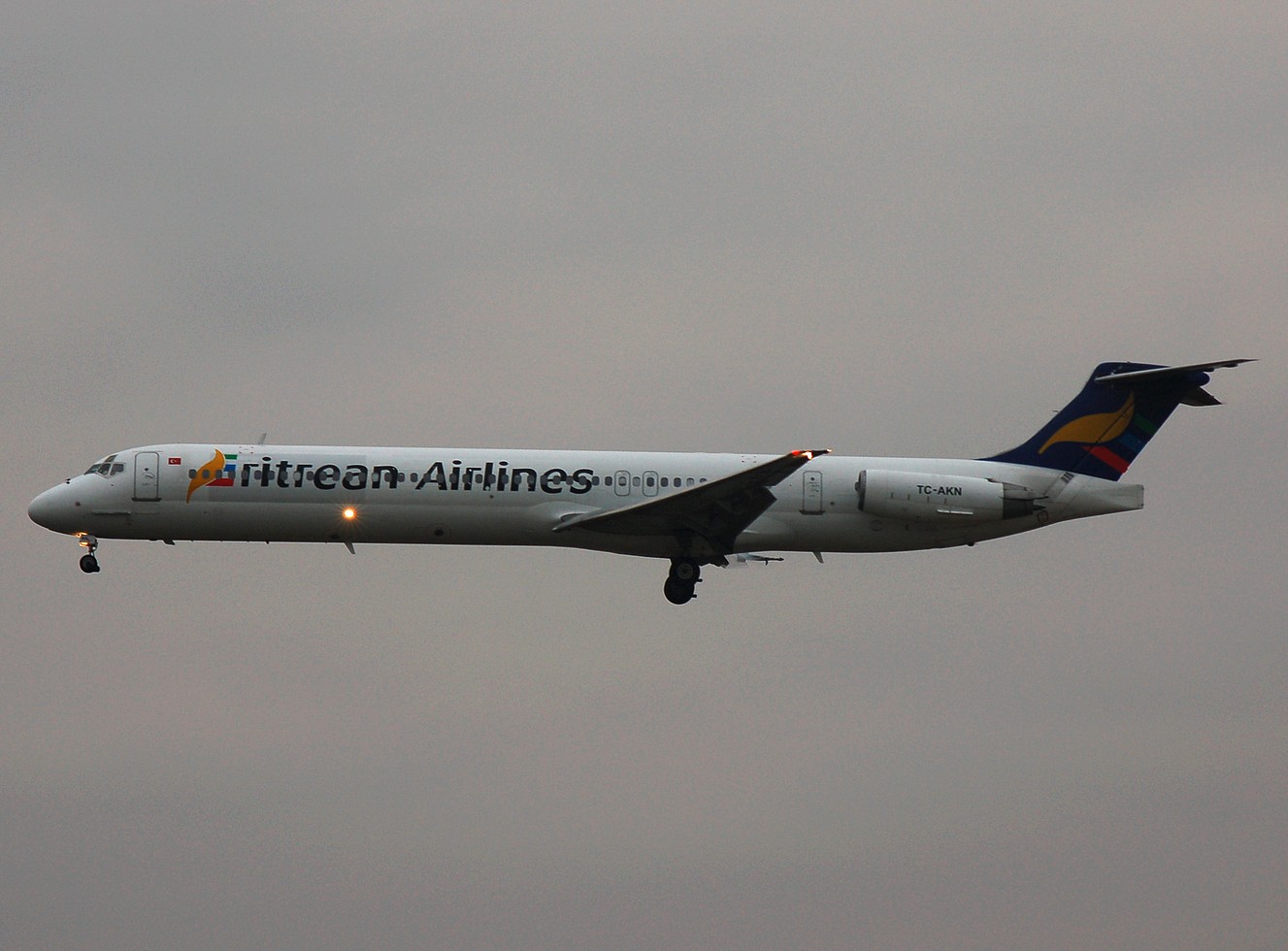 TC-AKN - MD-83 - Eritrean Airlines - FRA - 27-10-2007