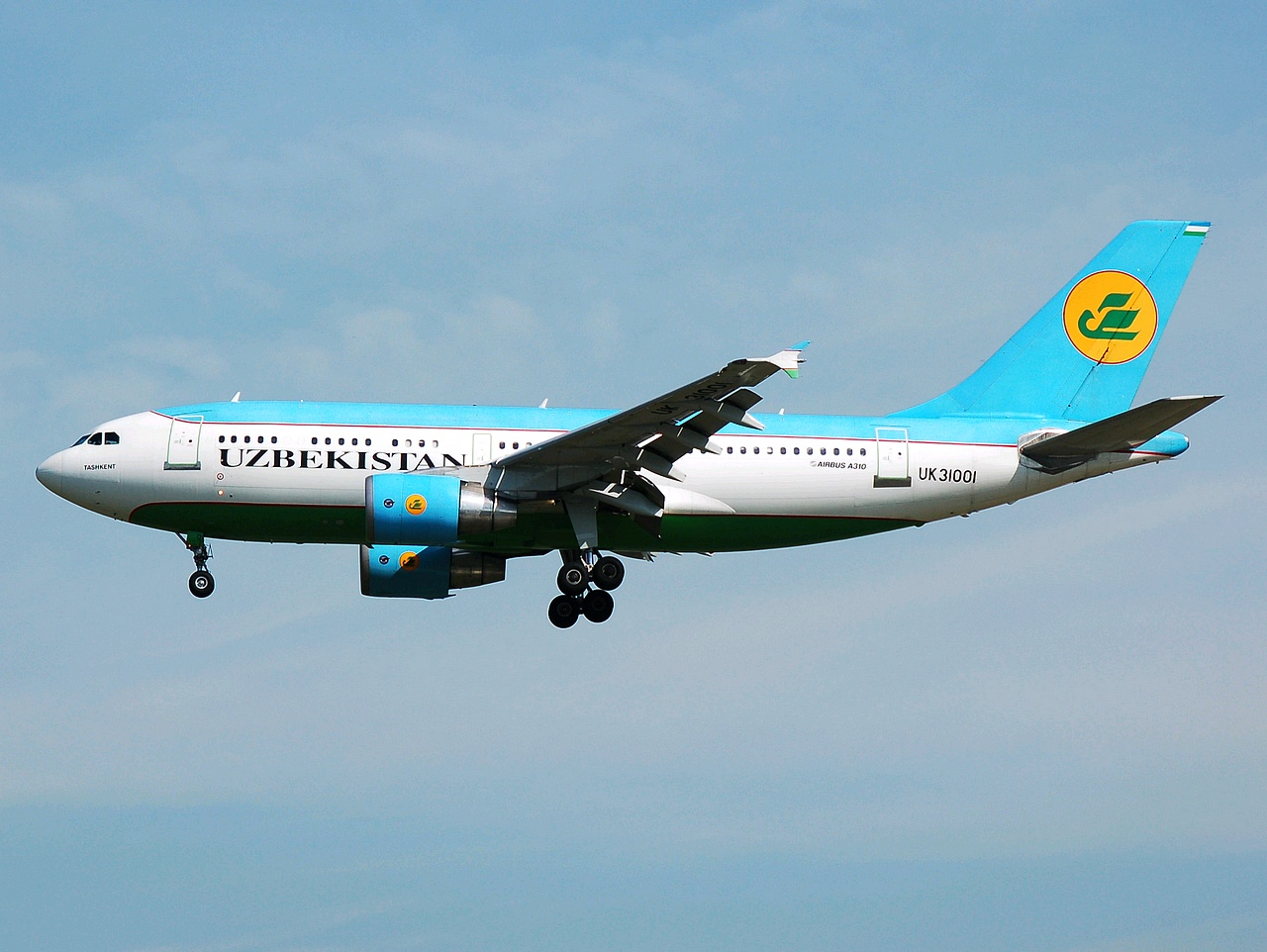 UK-31001 - A310-324 - Uzbekistan Airways - FRA - 21-05-2007