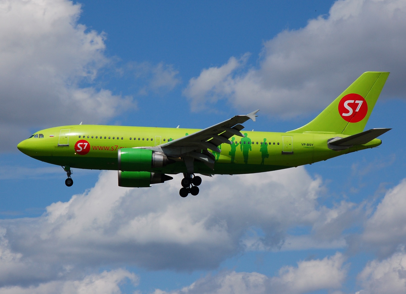 VP-BSY - A310-204 - S7 Airlines - FRA - 07-07-2007