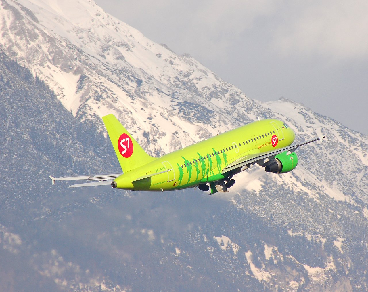 VP-BTP - A319-114 - S7 Airlines - INN - 06-01-2007
