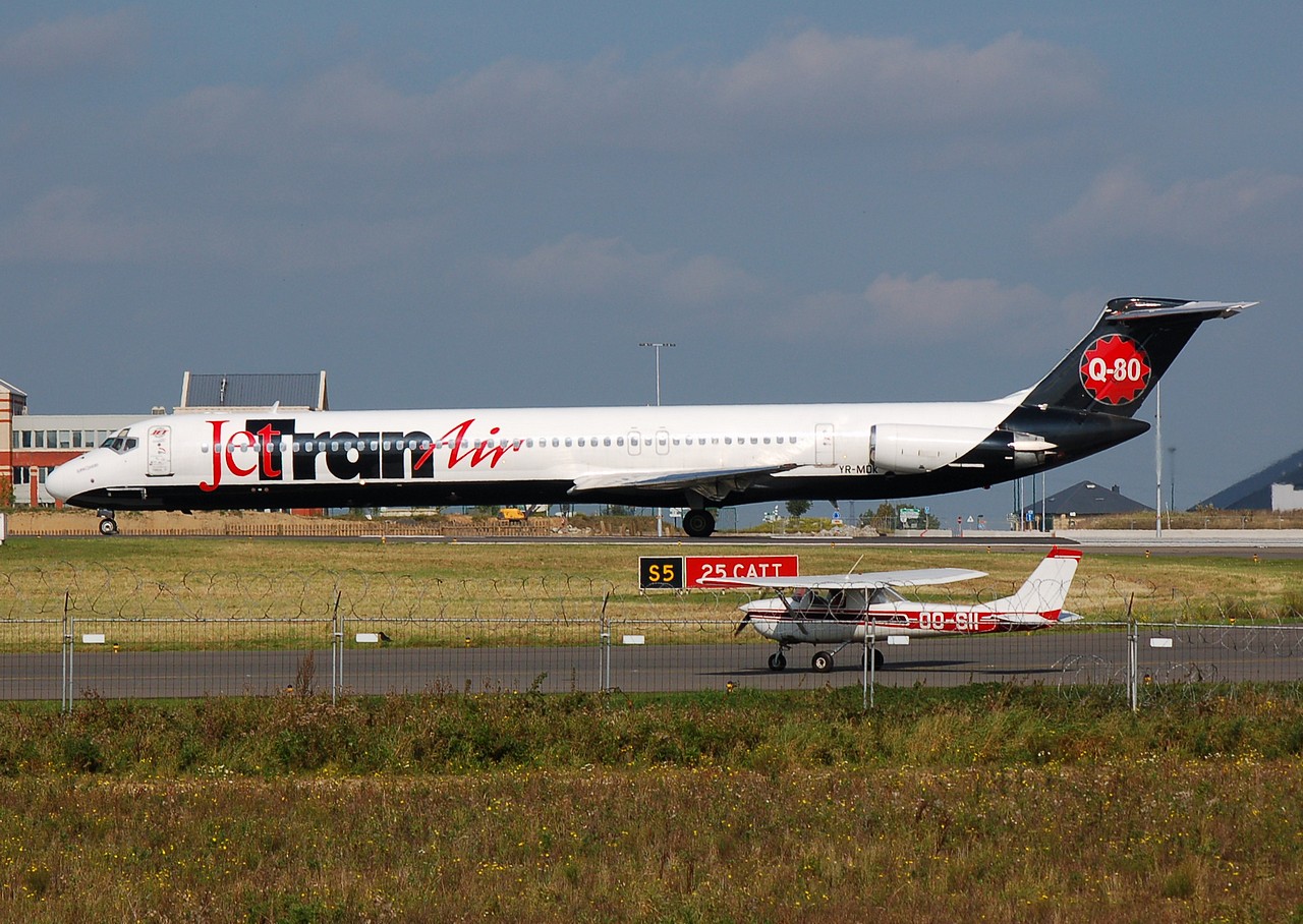 YR-MDK - MD-82 - Jetran Air - CRL - 23-09-2007