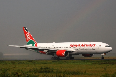 5Q-KQT - 777-2U8(ER) - Kenya Airways - AMS - 12-08-2007