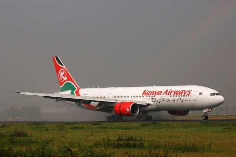 5Y-KQT - 777-2U8(ER) - Kenya Airways - AMS - 12-08-2007