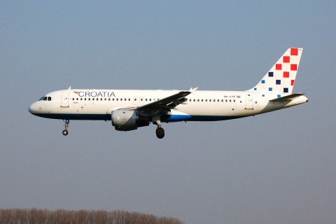 9A-CTF - A320-211 - Croatia Airlines - BRU - 27-03-2007