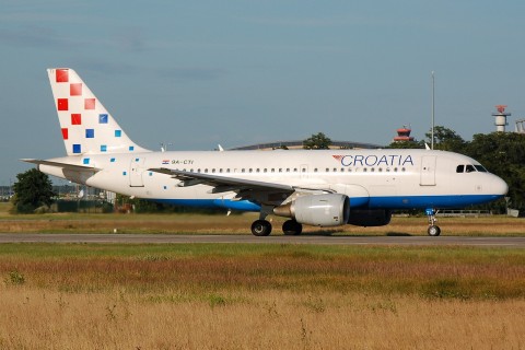 9A-CTI - A319-132 - Croatia Airlines - FRA - 07-07-2007
