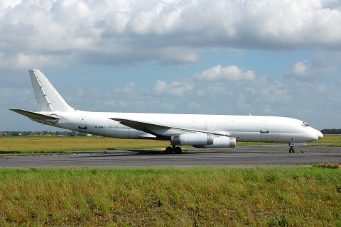 9G-BAN - DC-8-62CF - Air Cargo Chartering - OST - 04-07-2007b