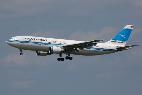 9K-AMB - A300B4-605R - Kuwait Airways - FRA - 08-07-2007