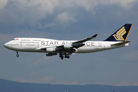 9V-SPP - 747-412 - Singapore Airlines - FRA - 08-07-2007