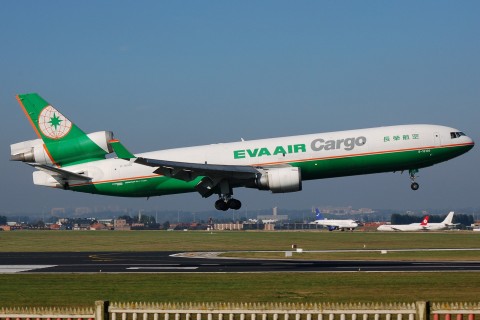 B-16106 - MD-11F - EVA Air - BRU - 06-10-2007
